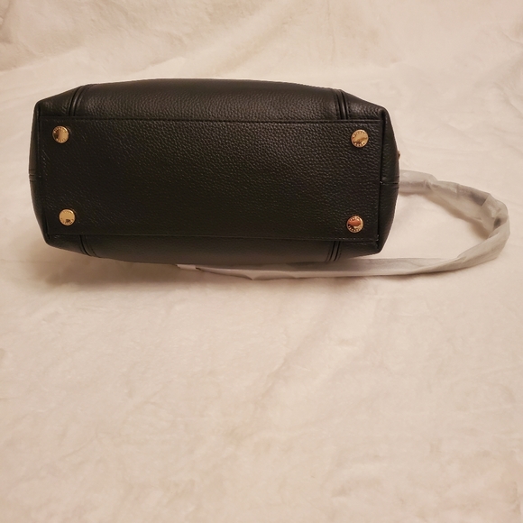 011 -MICHAEL Michael Kors Black Lenox Large Satchel, Shoulder, and Crossbody Bag - Picture 11 of 14